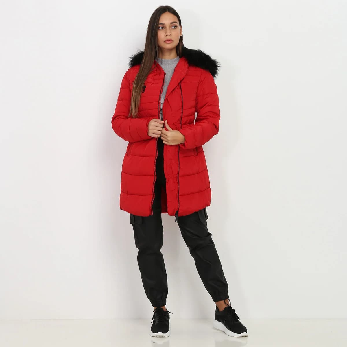 Women's Coats La Modeuse Red