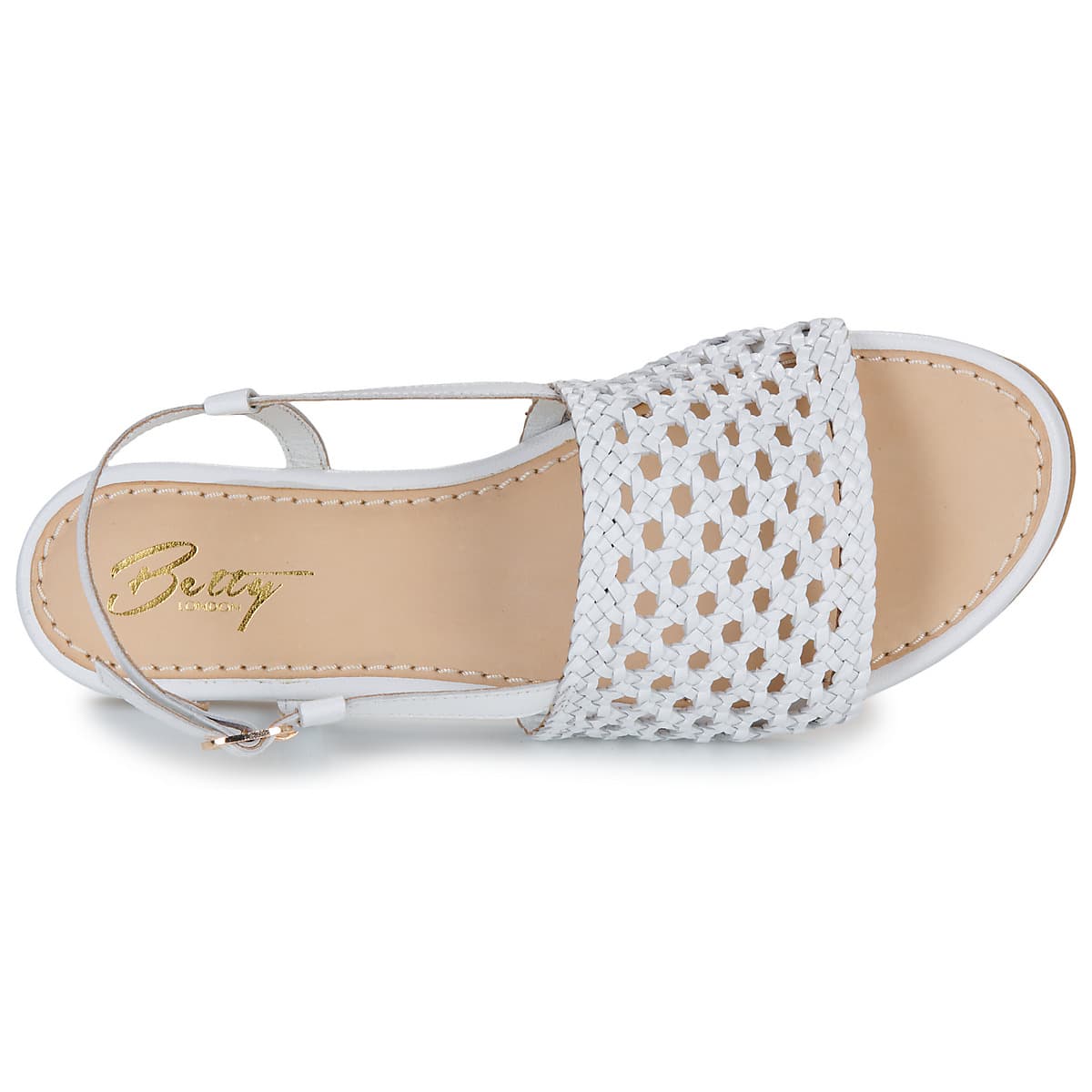 Women's Sandals Betty London White