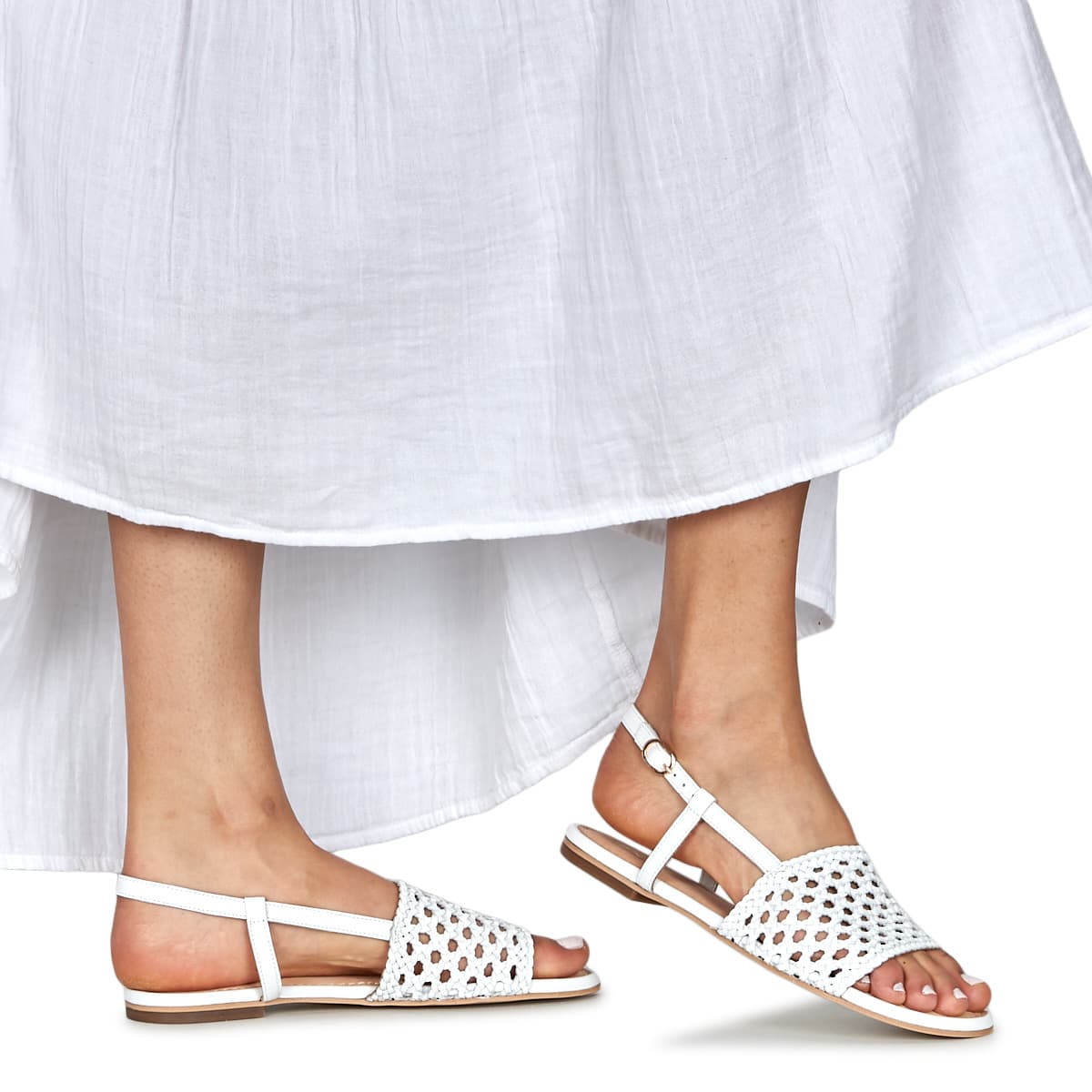 Women's Sandals Betty London White