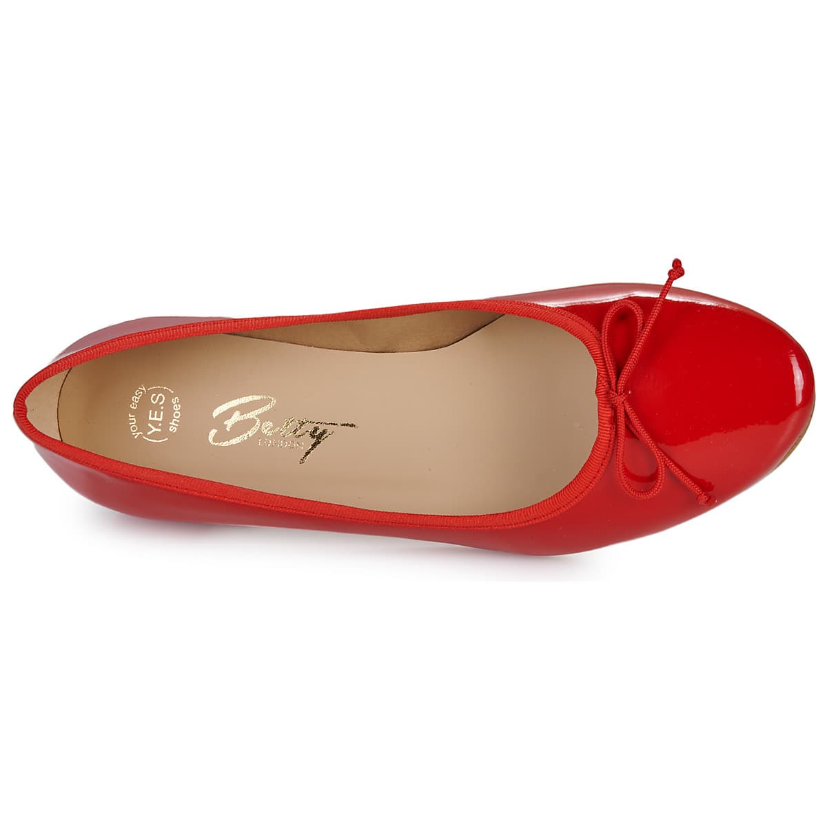 Women's Ballet Flats Betty London Red