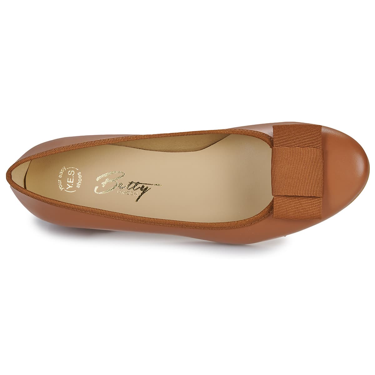 Women's Ballet Flats Betty London Brown