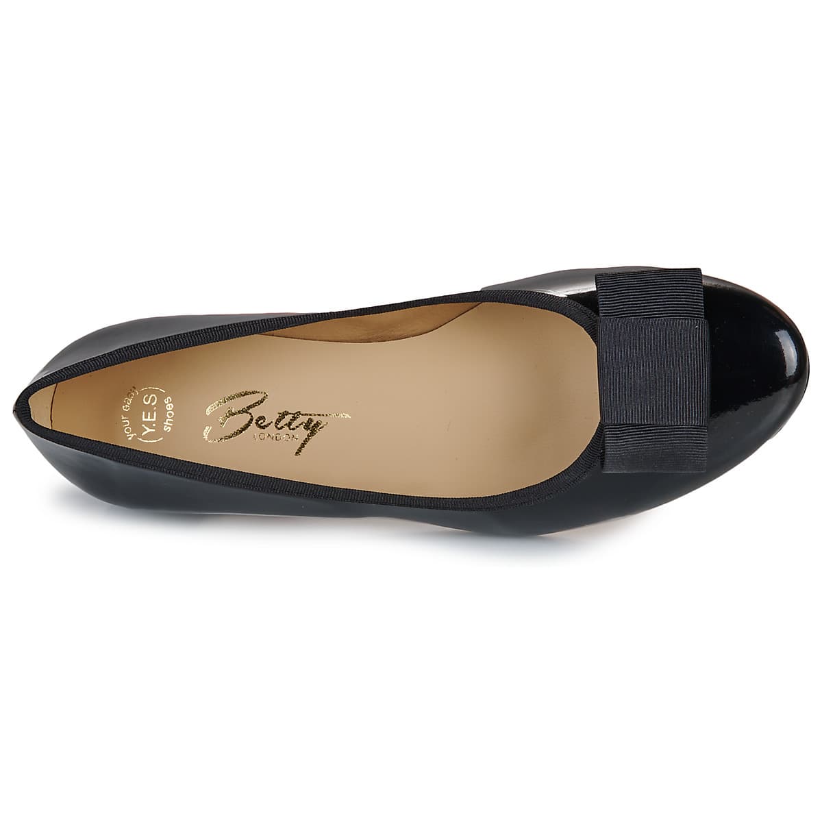 Women's Ballet Flats Betty London Black