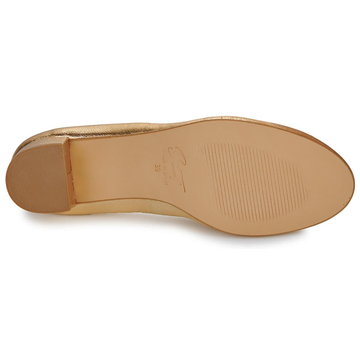Women's Ballet Flats Betty London Gold