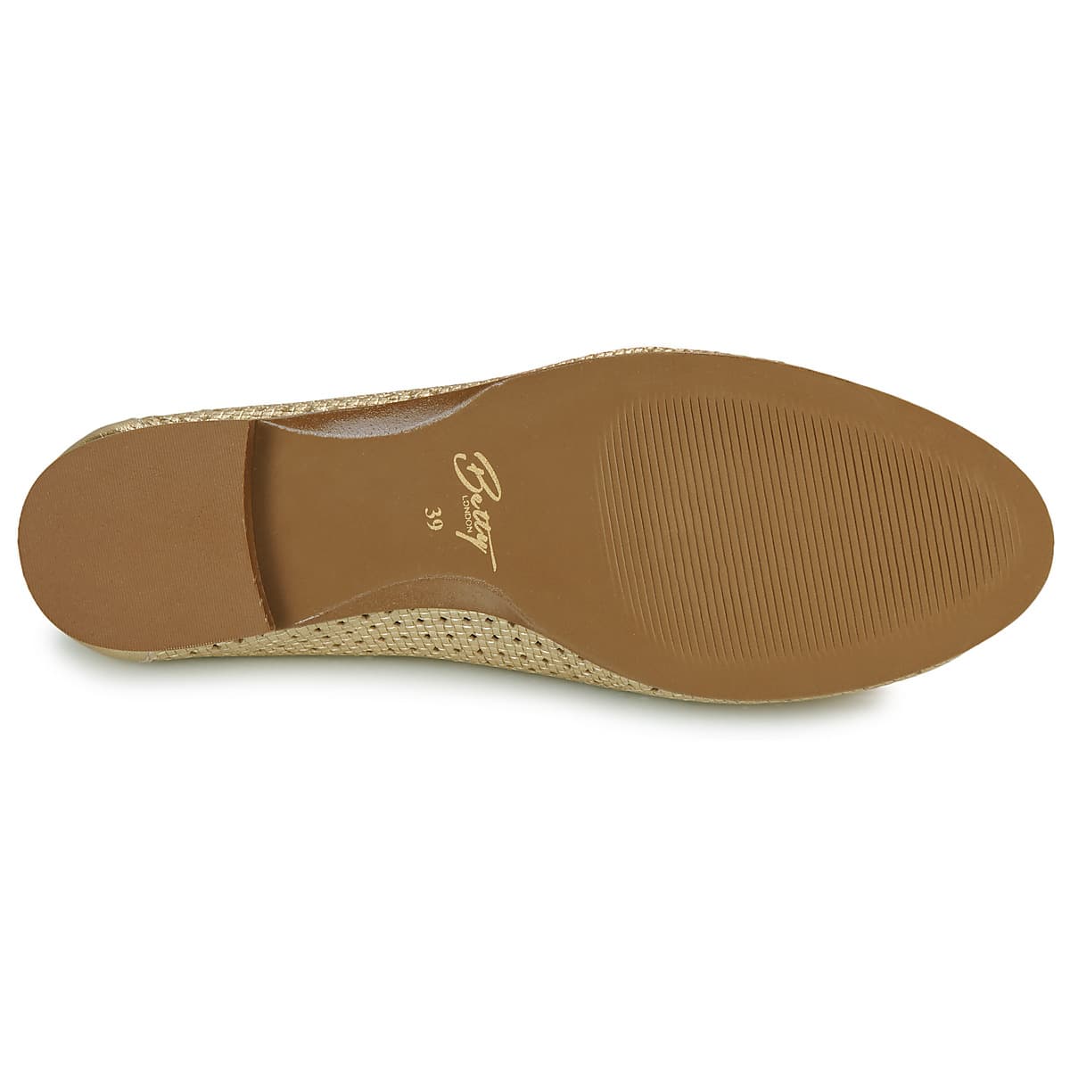 Women's Ballet Flats Betty London Gold