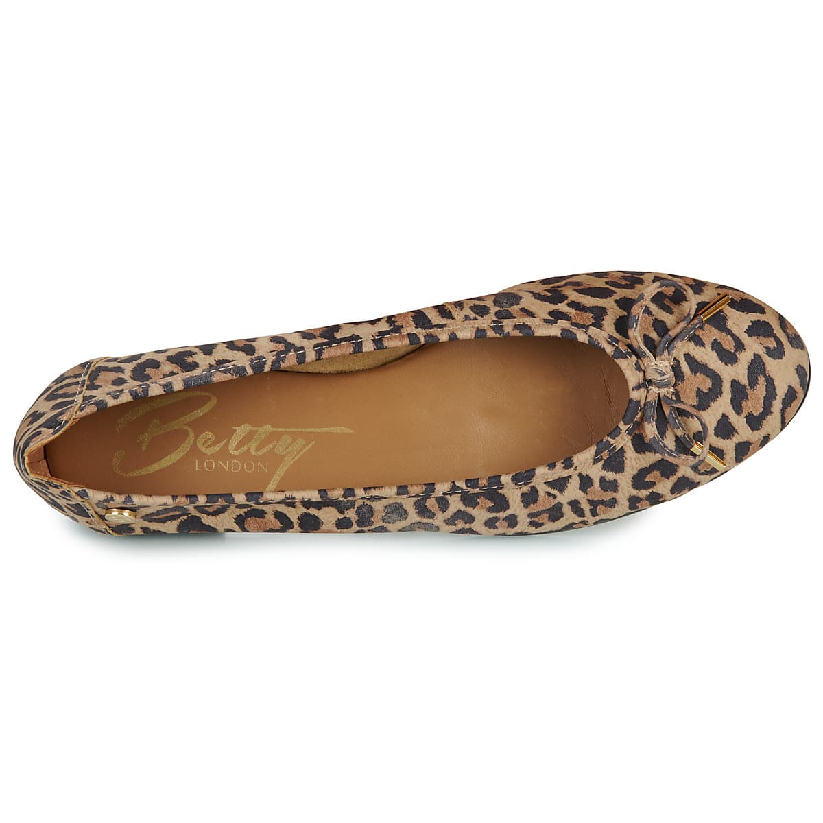 Women's Ballet Flats Betty London Brown
