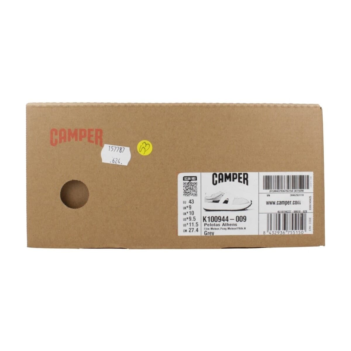 Men's Sneakers Camper Gray