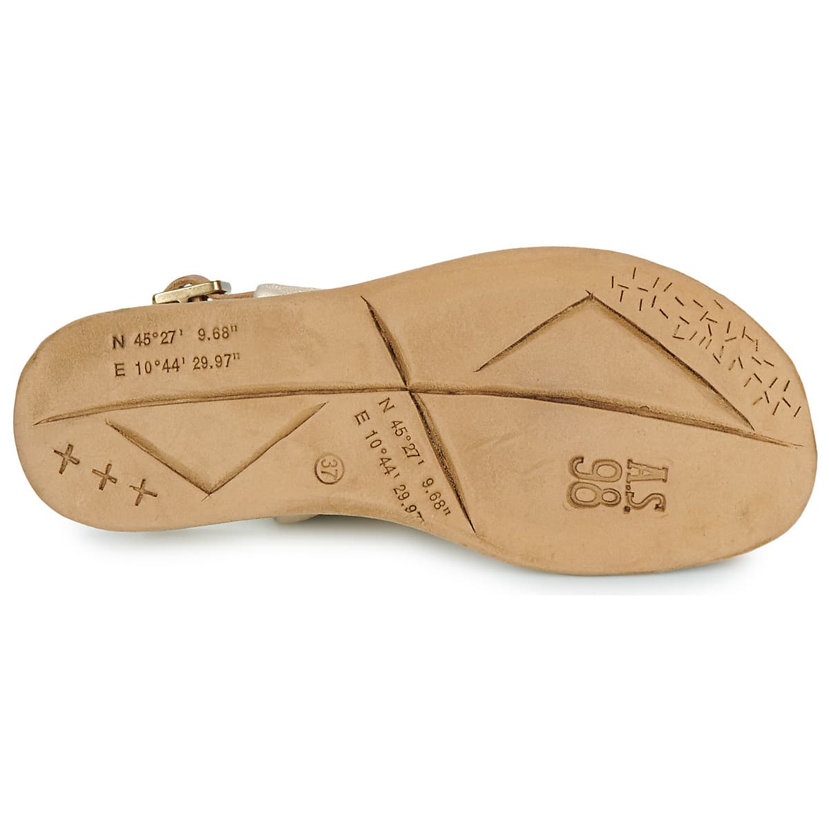 Women's Sandals Airstep / A.S.98 Gold