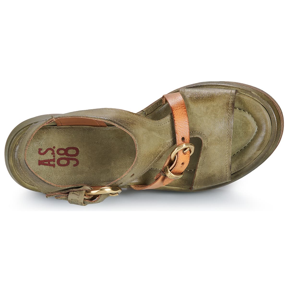 Women's Platforms Airstep / A.S.98 Khaki