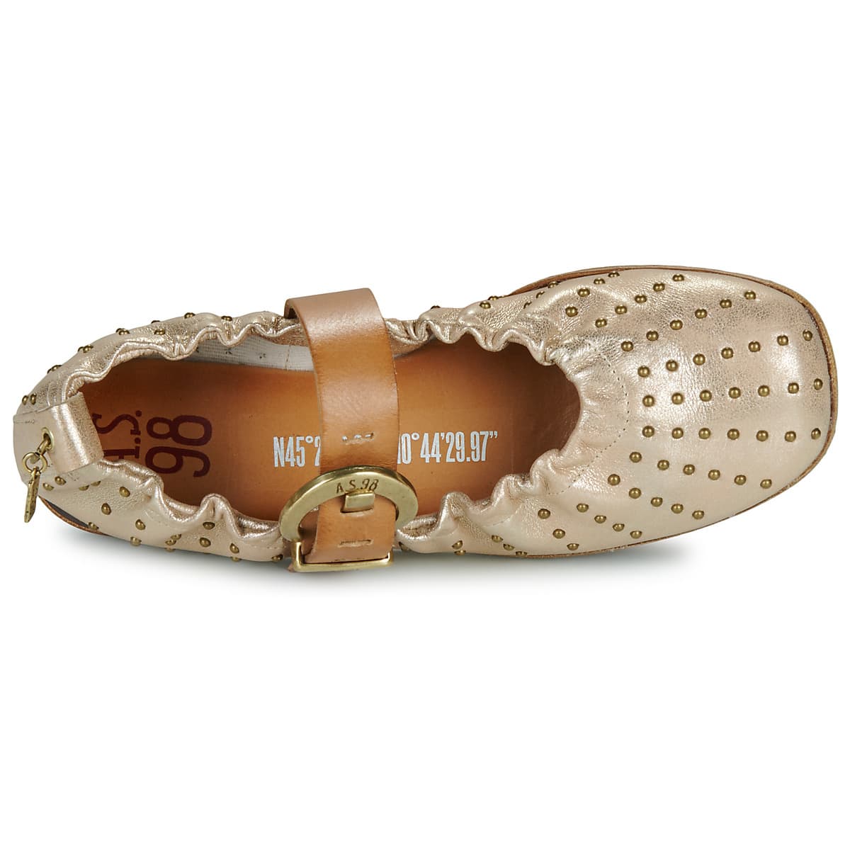 Women's Ballet Flats Airstep / A.S.98 Silver