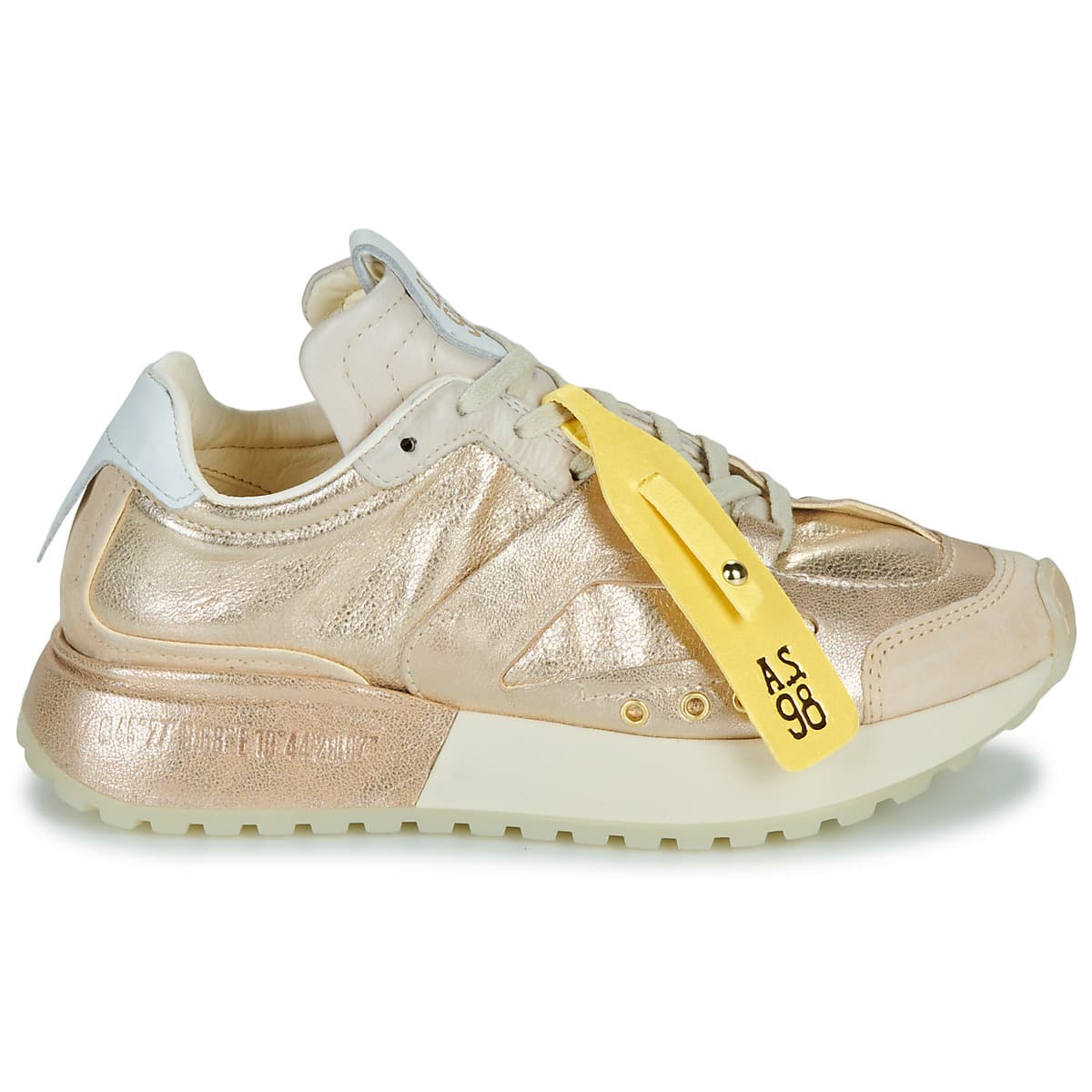 Women's Sneakers Airstep / A.S.98 Gold