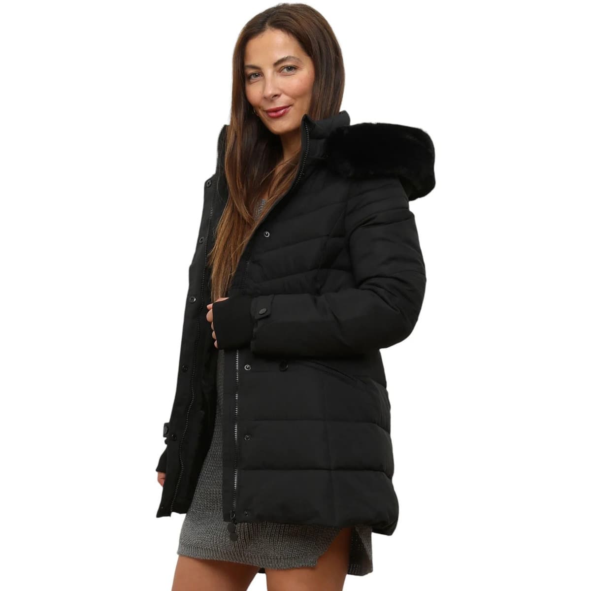 Women's Coats La Modeuse Black