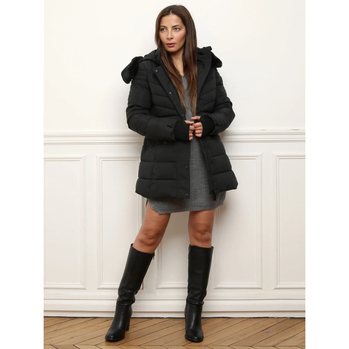 Women's Coats La Modeuse Black