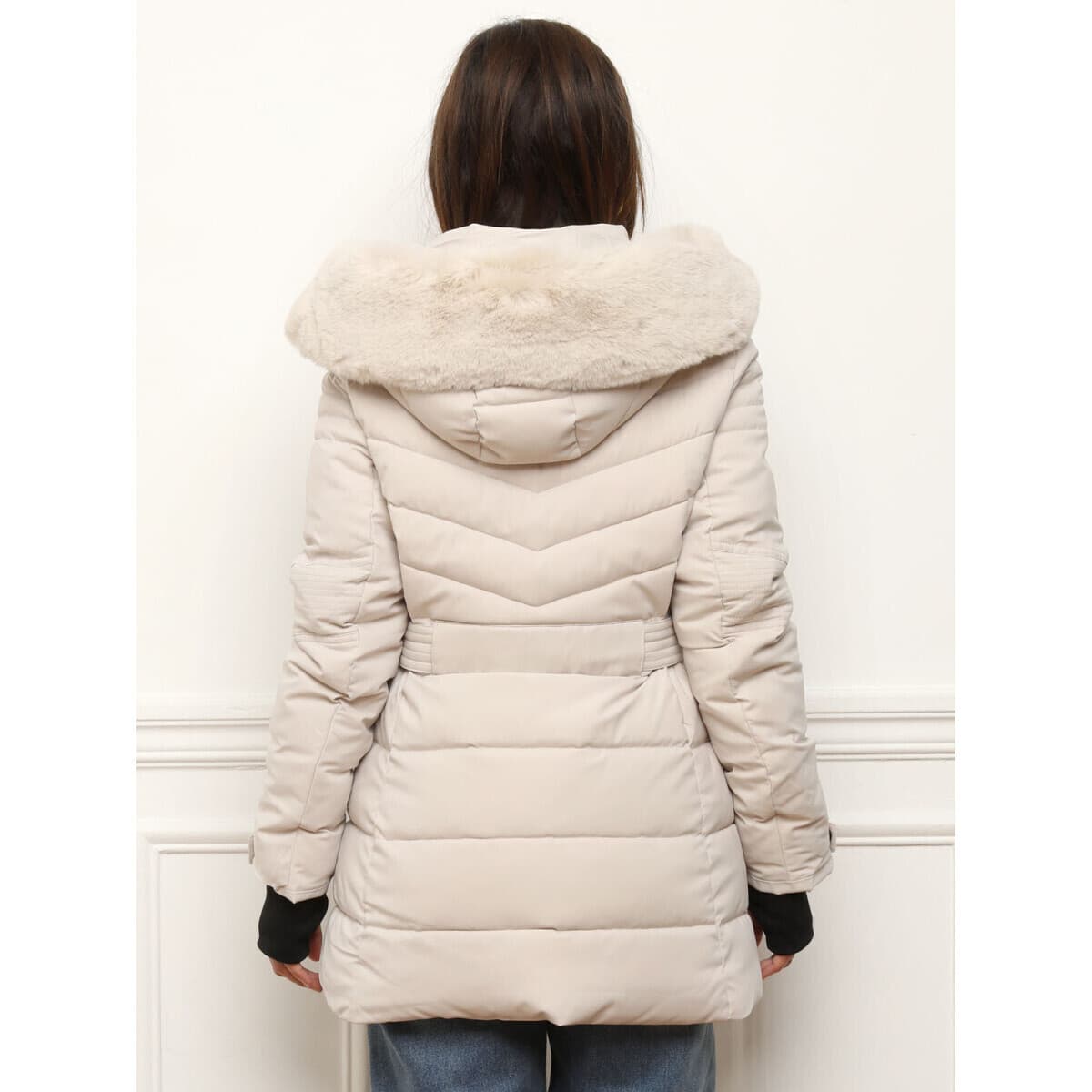 Women's Coats La Modeuse Beige