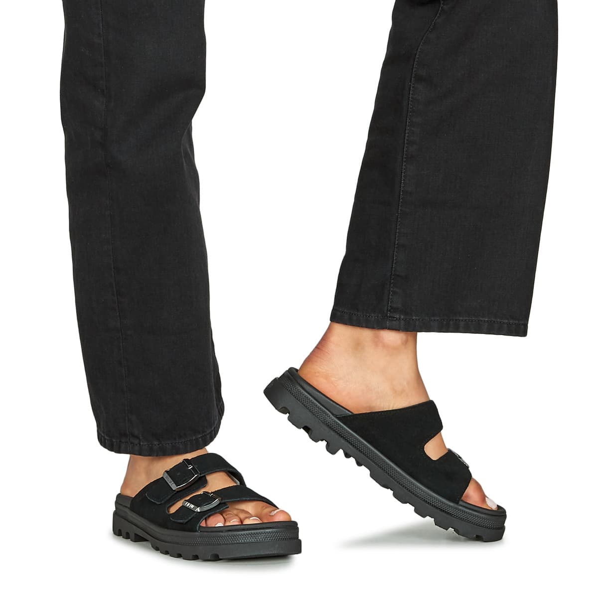 Men's Mules Palladium Black