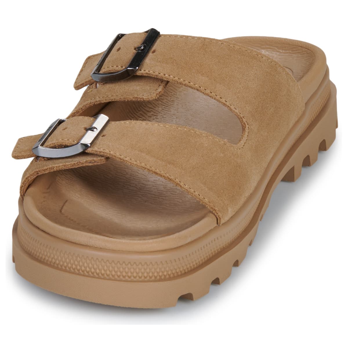 Women's Mules Palladium Brown