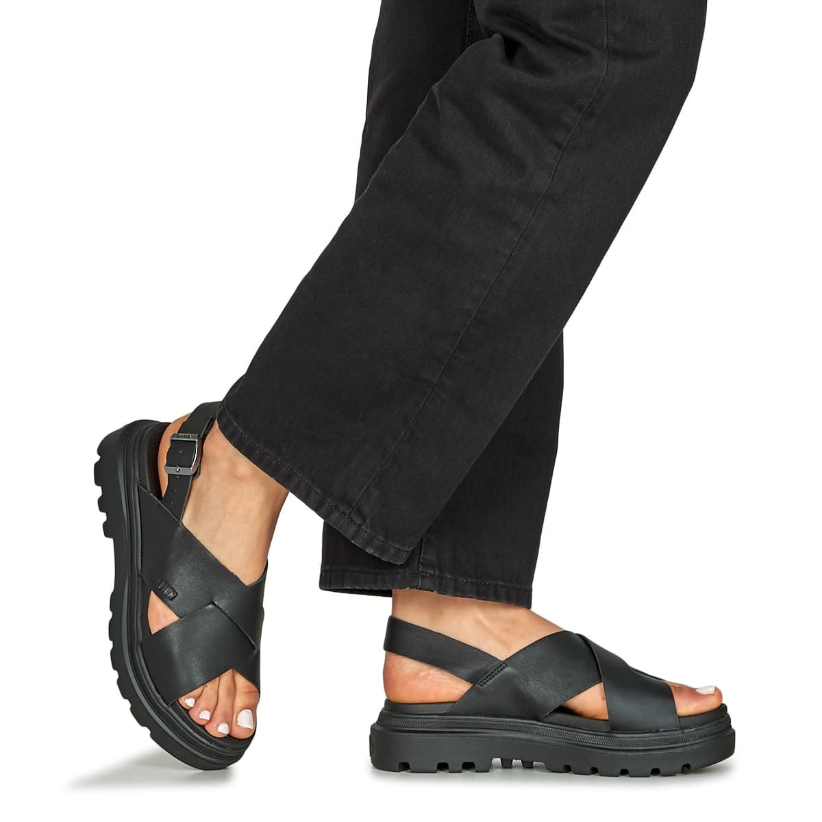 Women's Platforms Palladium Black