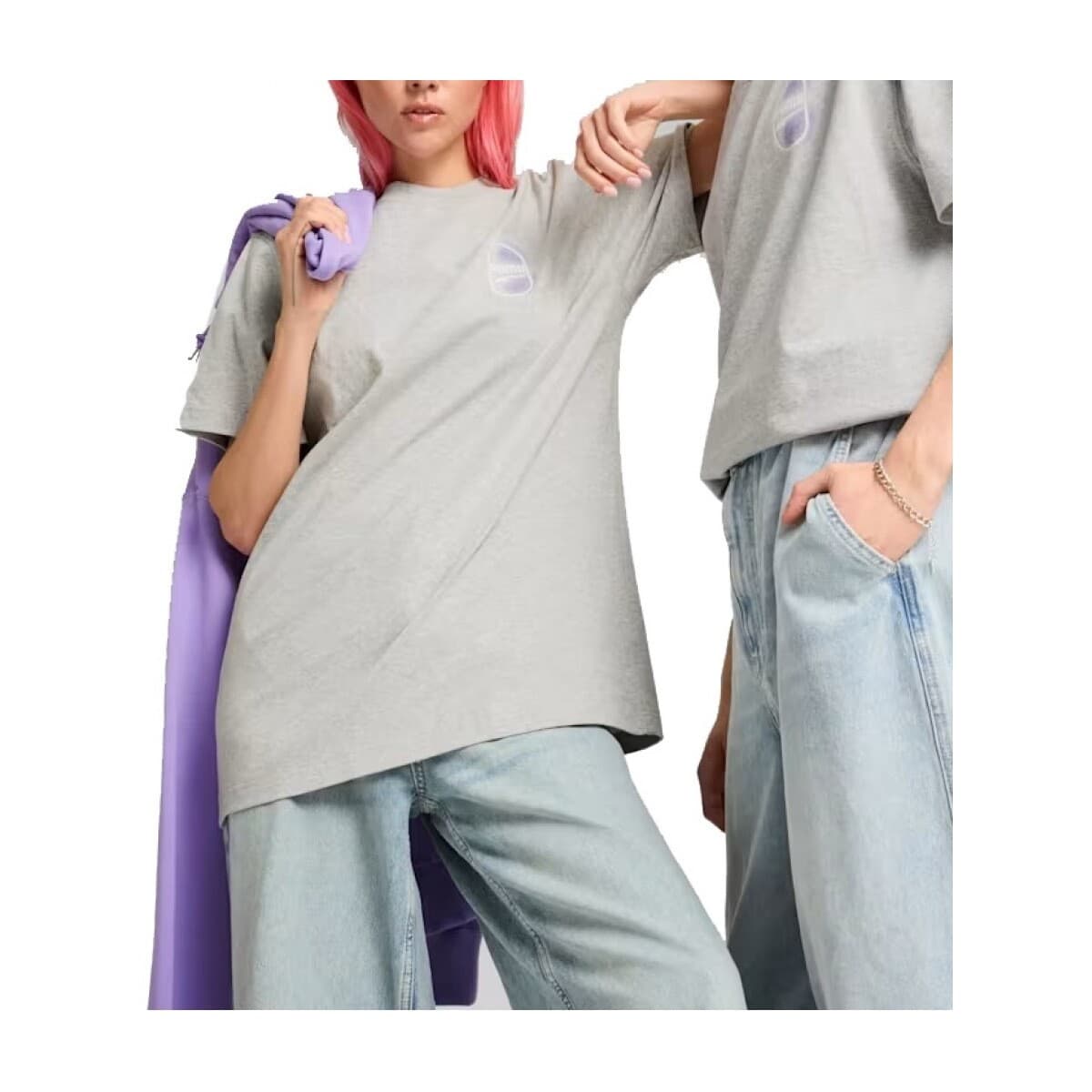 Men's T-Shirts Puma Gray