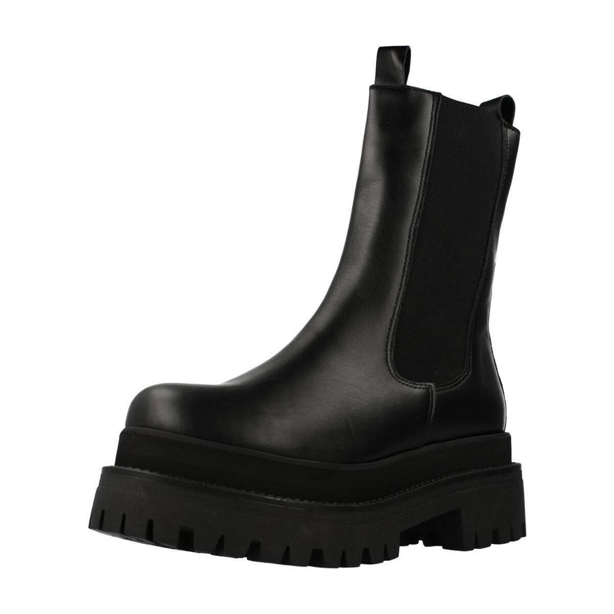 Women's Boots Yellow Black