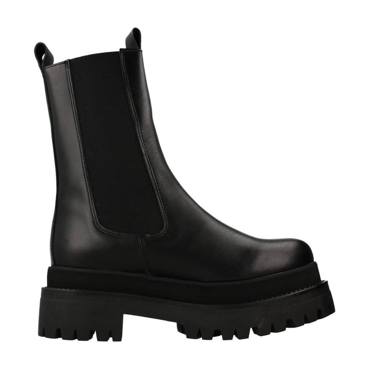 Women's Boots Yellow Black