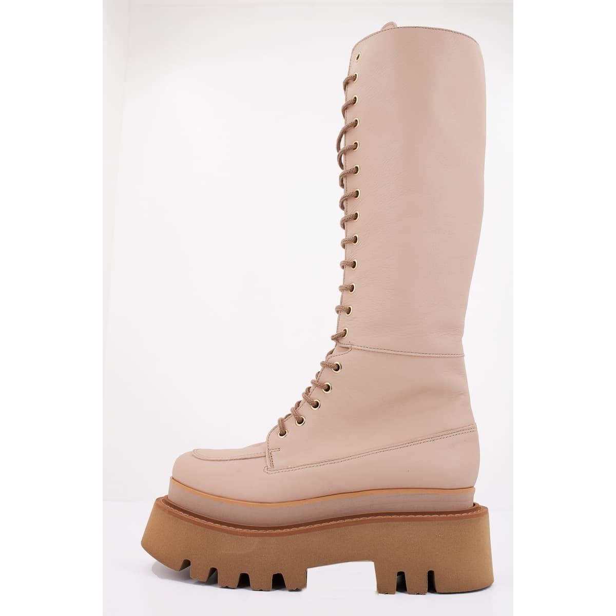 Women's Boots Yellow Brown