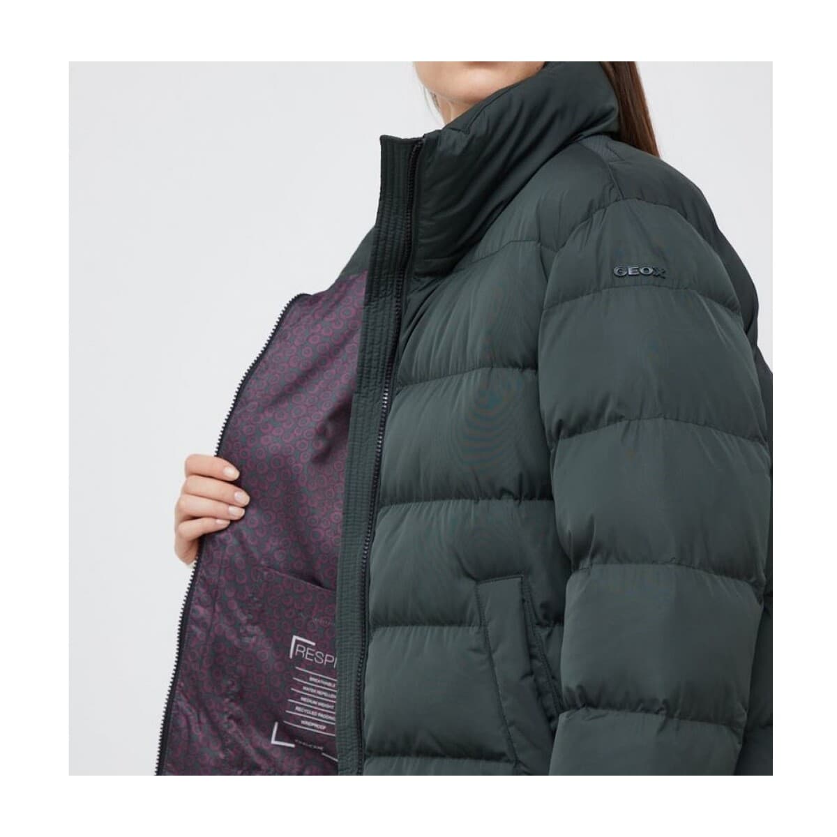 Women's Coats Geox Green