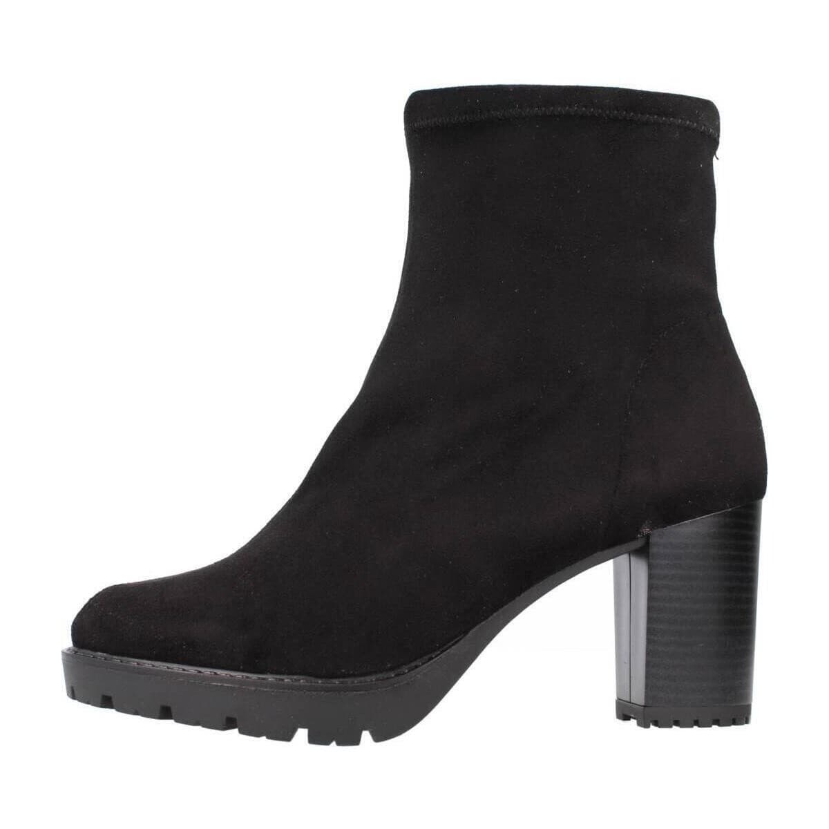 Women's Ankle Boots Miss Elastic Black