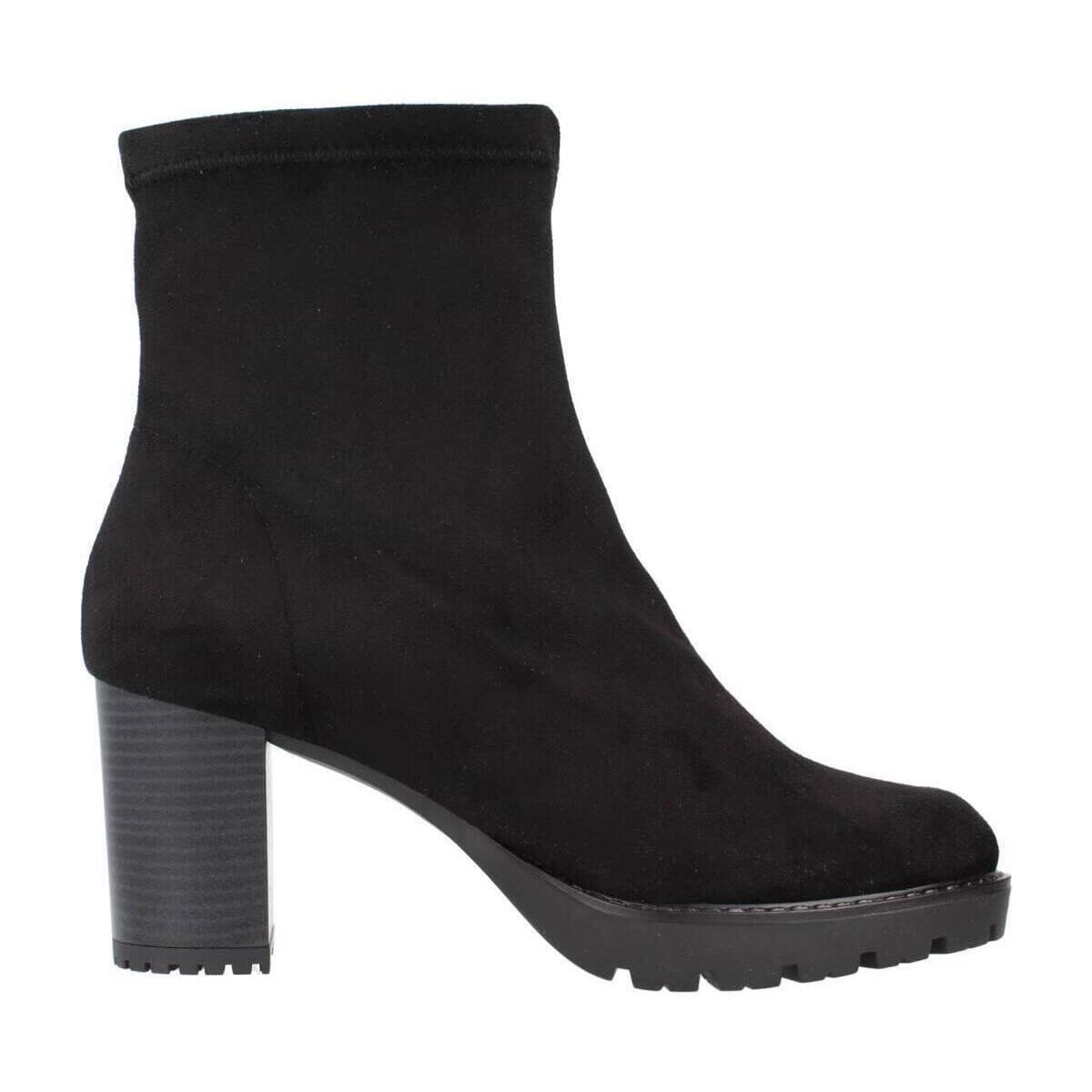 Women's Ankle Boots Miss Elastic Black