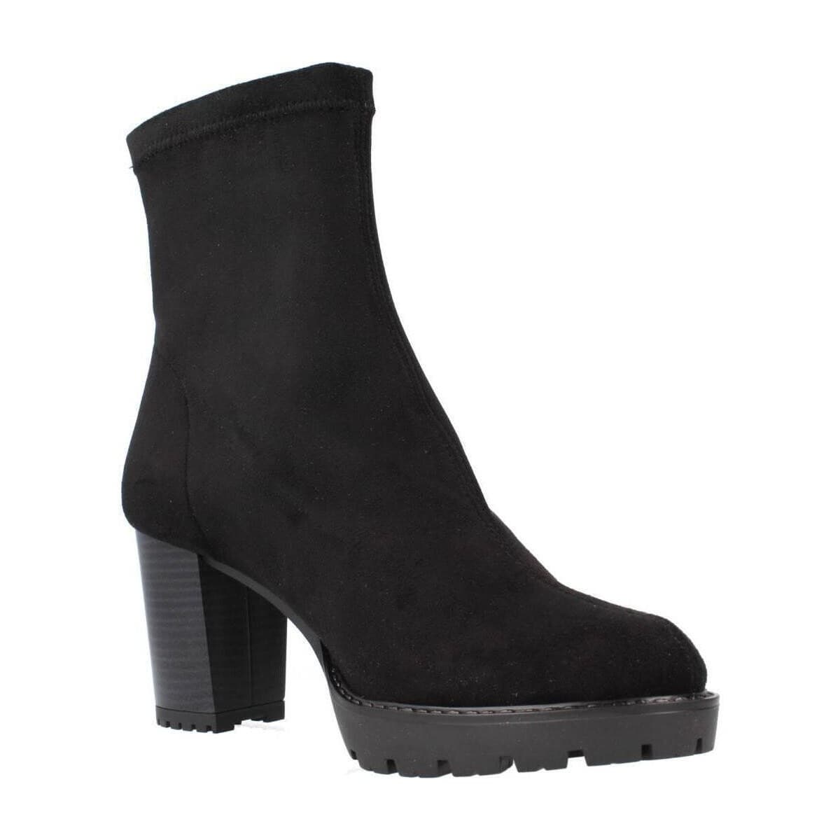 Women's Ankle Boots Miss Elastic Black