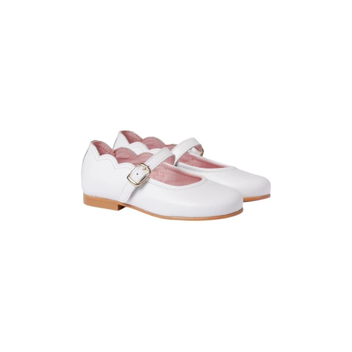 Women's Ballet Flats Angelitos White
