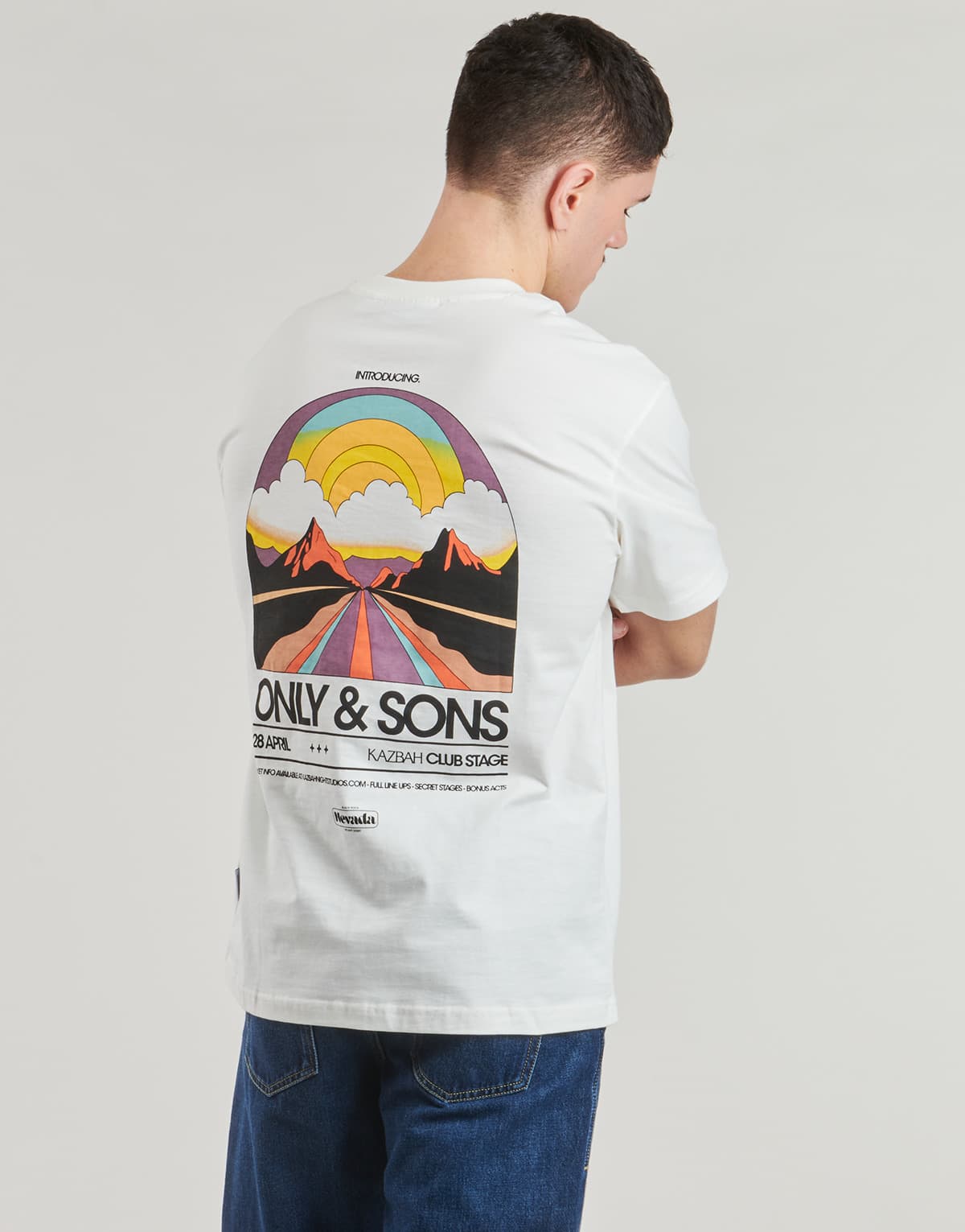 Men's T-Shirts Only & Sons White