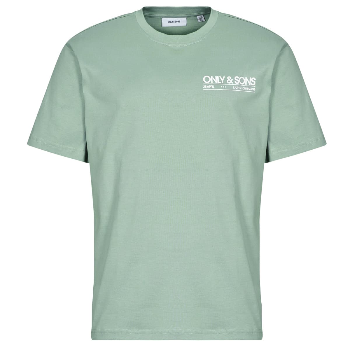 Men's T-Shirts Only & Sons Green