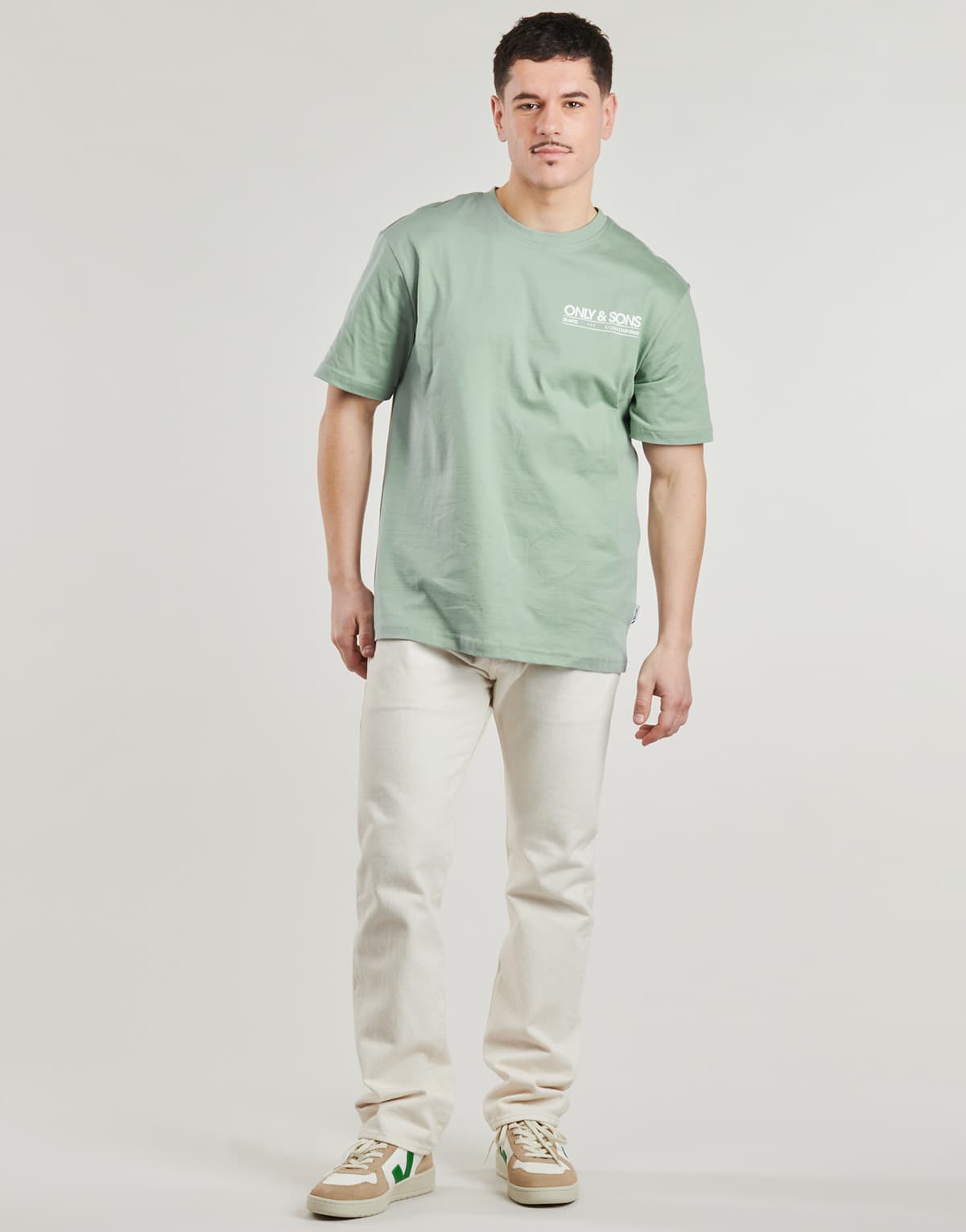 Men's T-Shirts Only & Sons Green