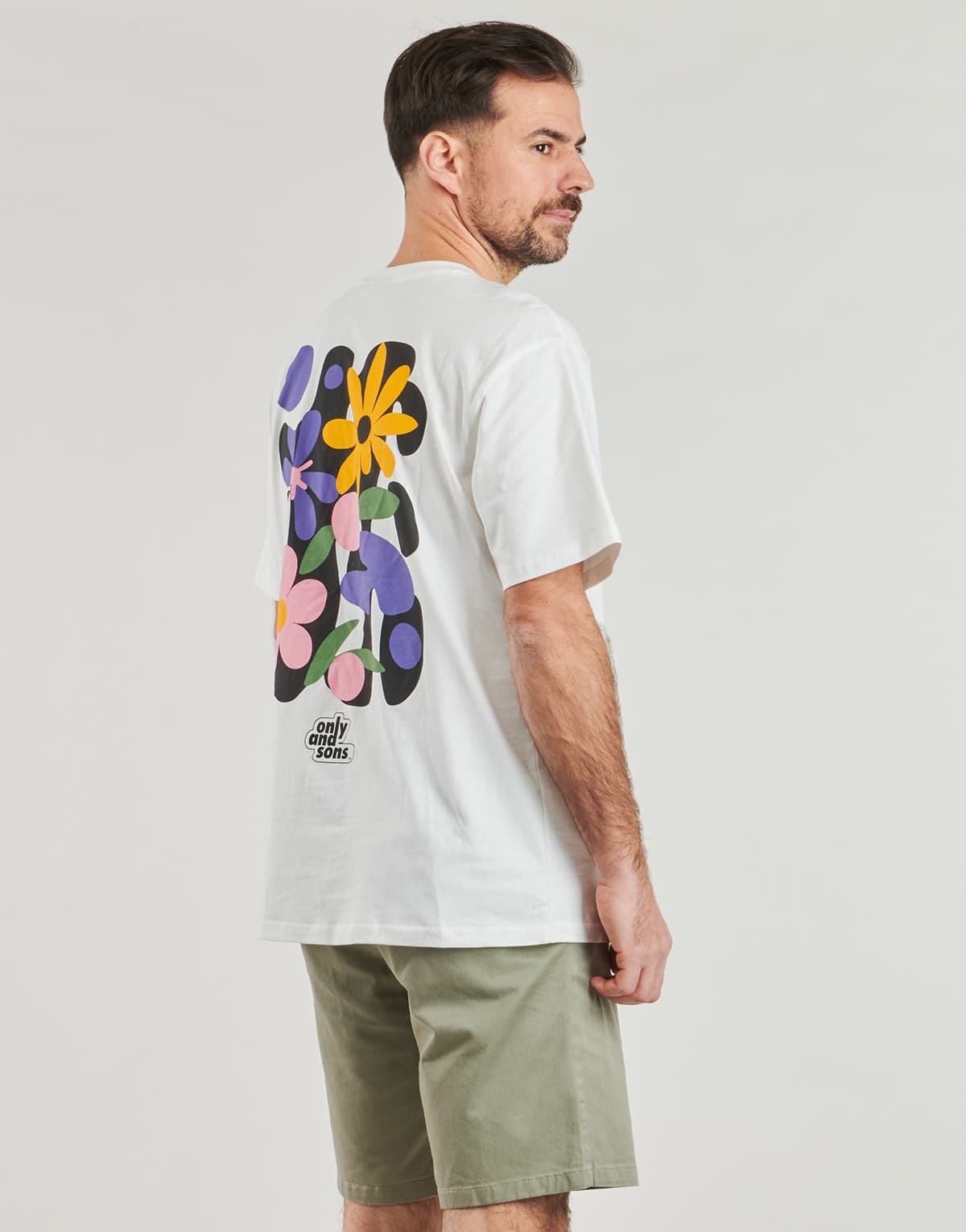 Men's T-Shirts Only & Sons White