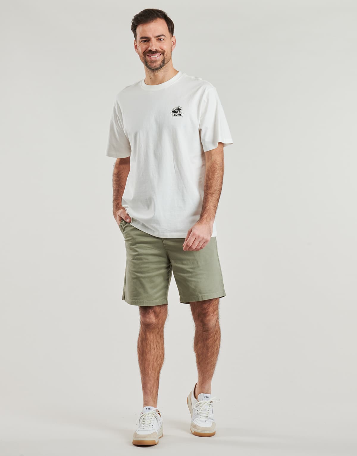 Men's T-Shirts Only & Sons White