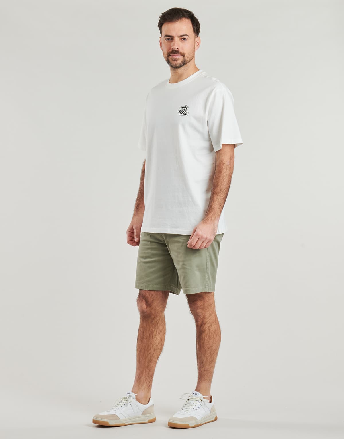 Men's T-Shirts Only & Sons White