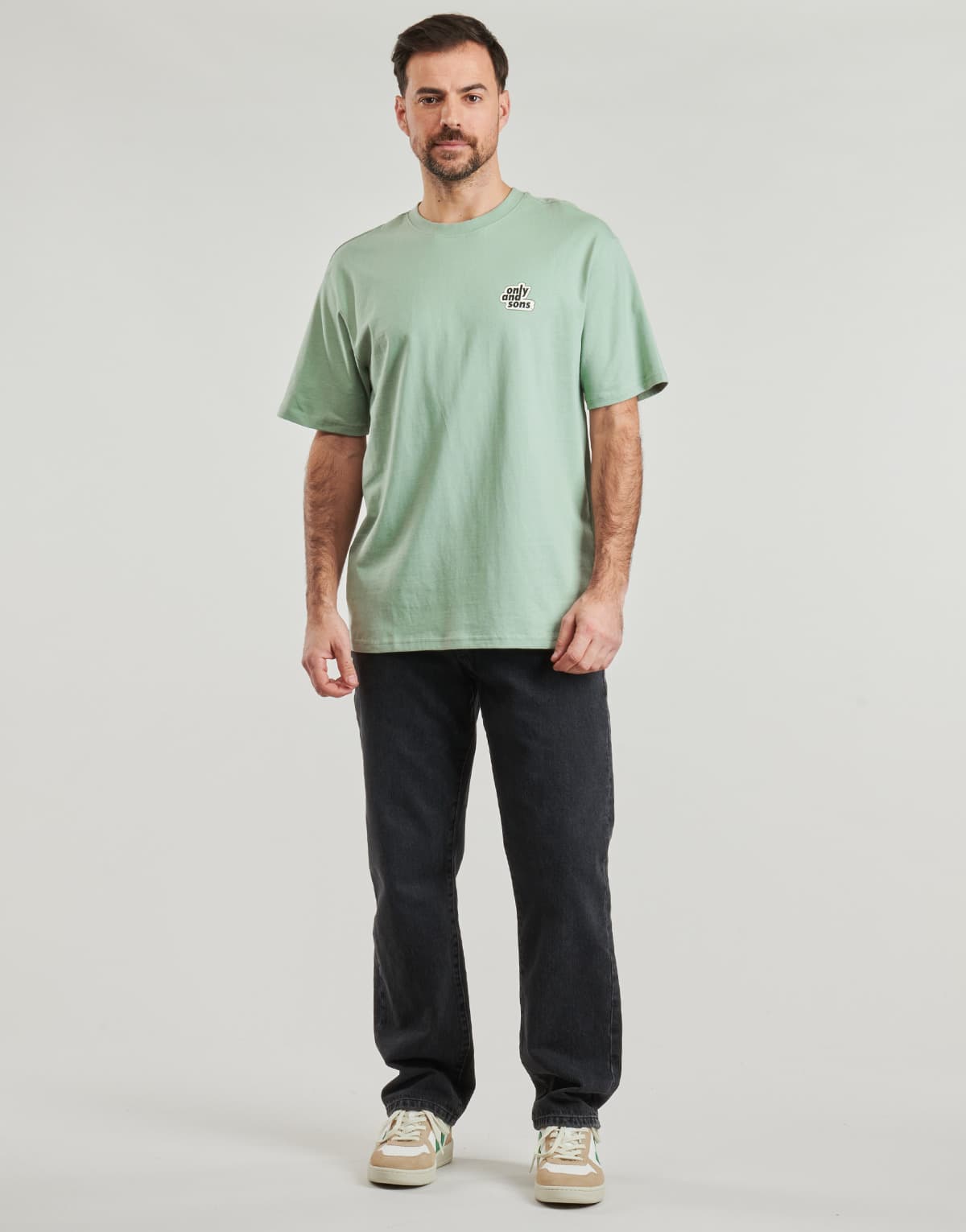 Men's T-Shirts Only & Sons Green