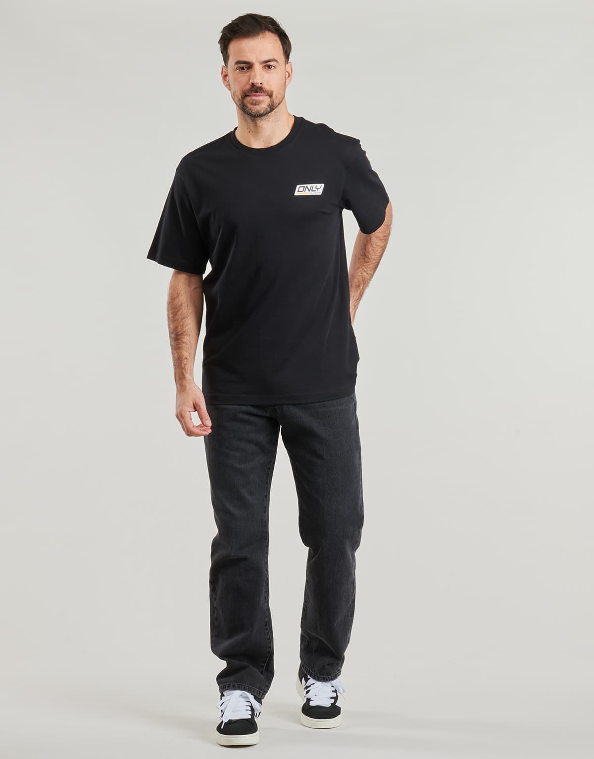 Men's T-Shirts Only & Sons Black