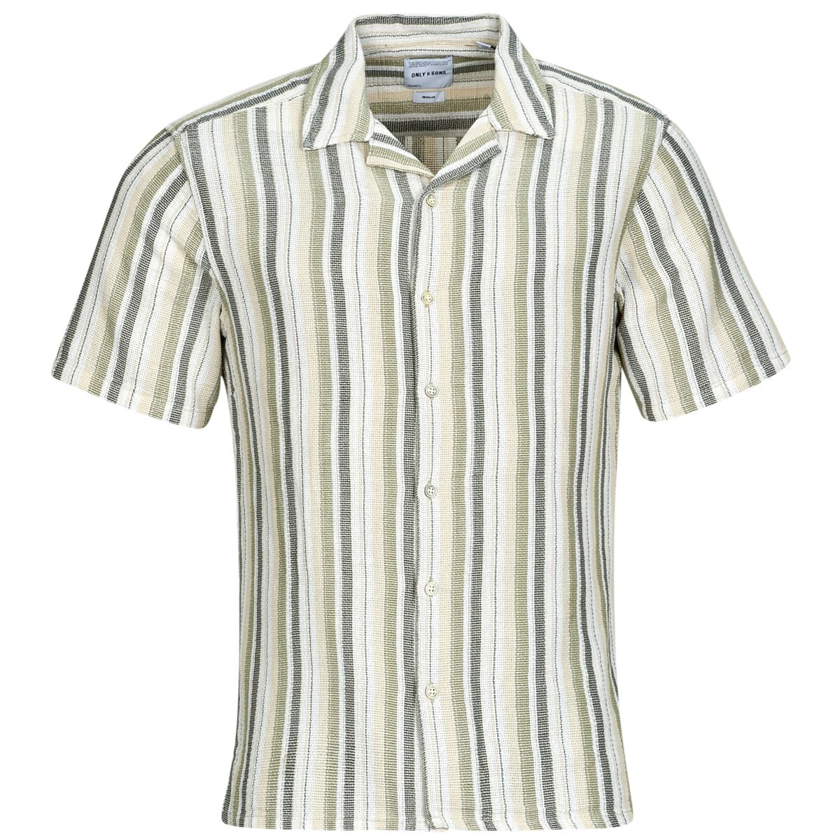 Πουκάμισο με κοντά μανίκια Only & Sons ONSTREV