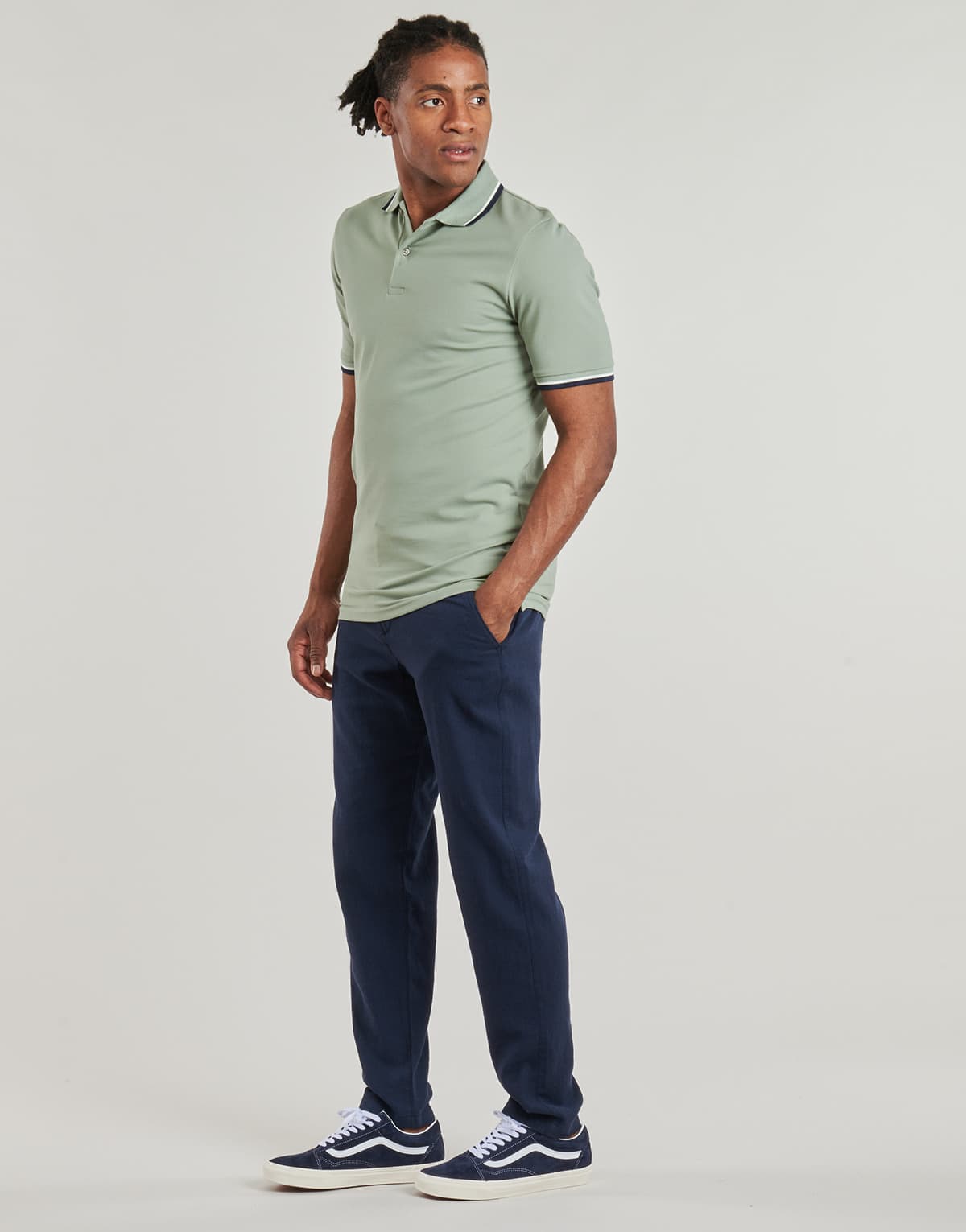 Men's Pants Selected Blue