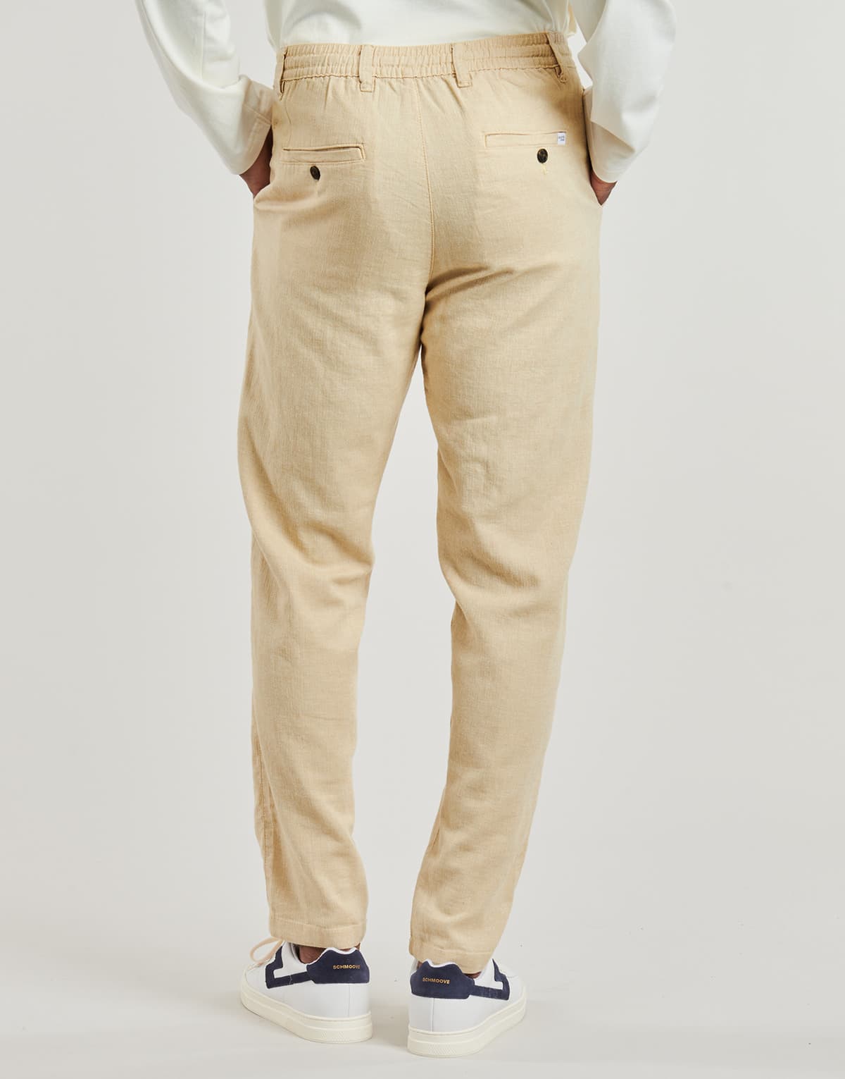 Men's Pants Selected Beige