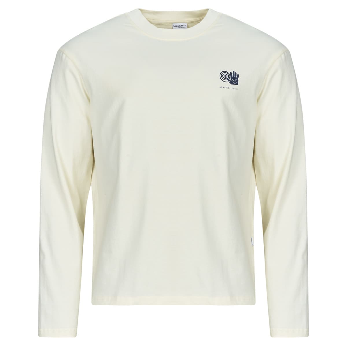 Μπλουζάκια με μακριά μανίκια Selected SLHRELAXASH