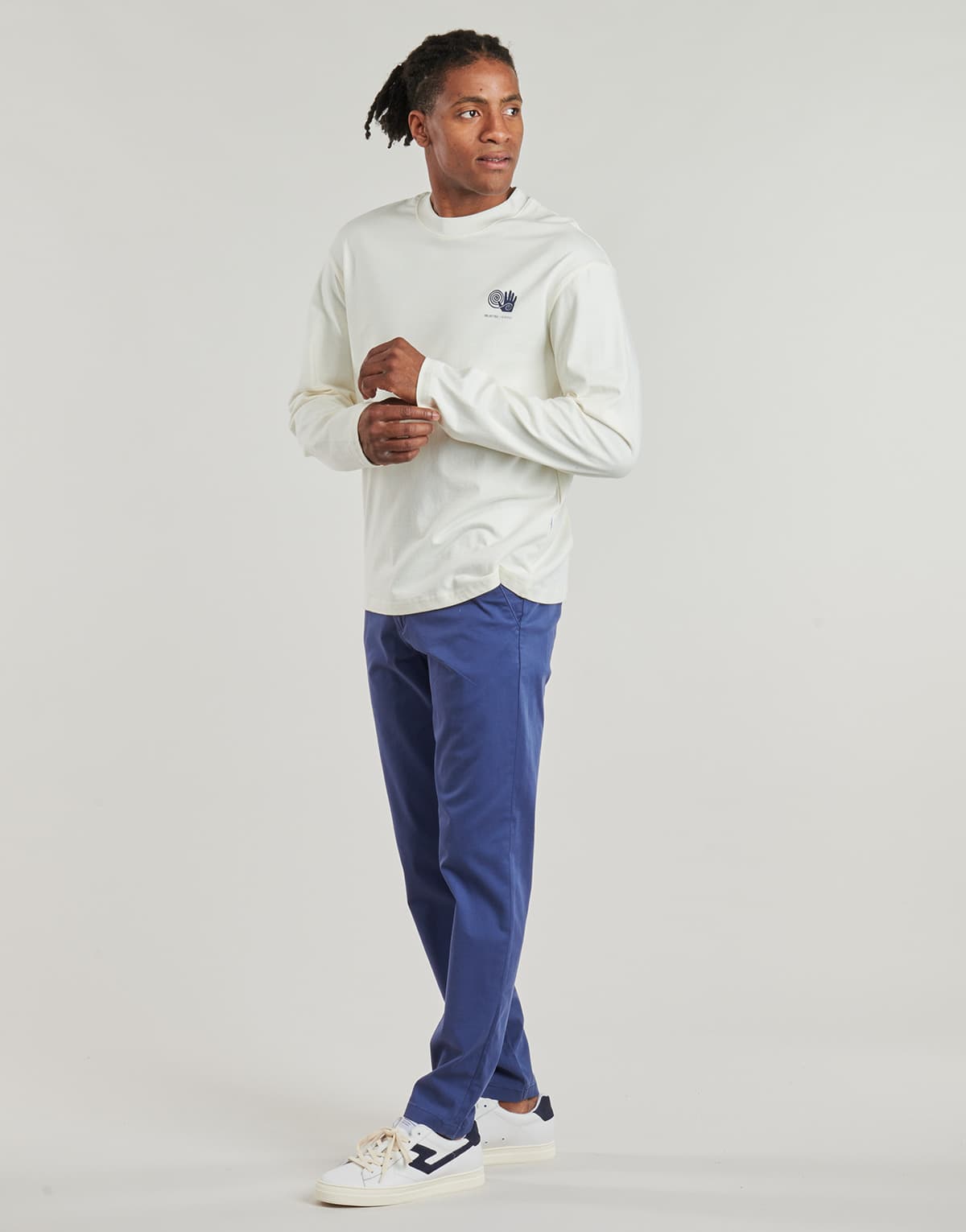 Men's T-Shirts Selected Beige