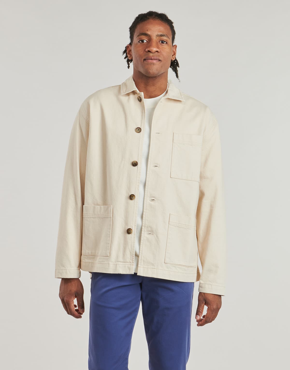 Men's T-Shirts Selected Beige