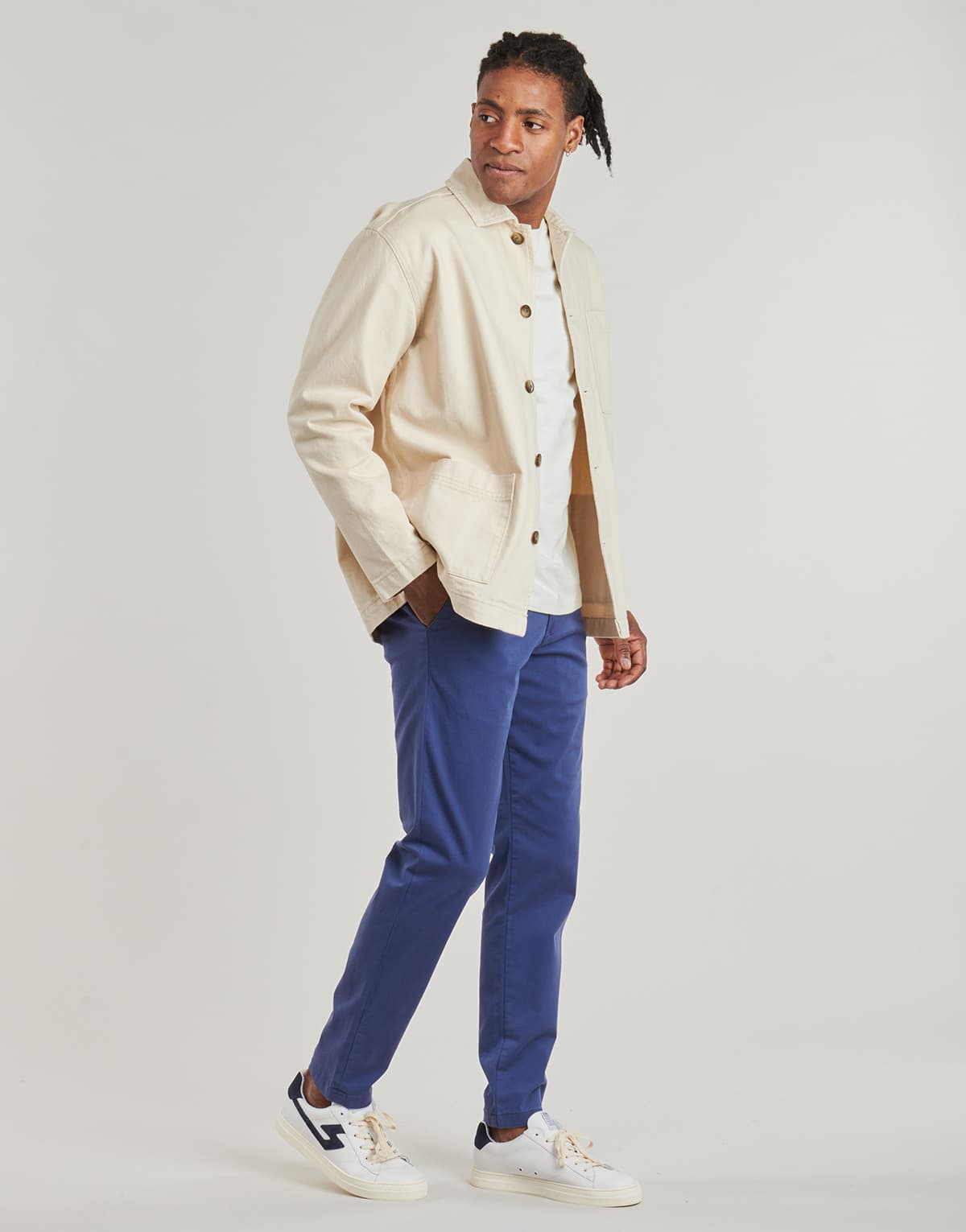 Men's T-Shirts Selected Beige