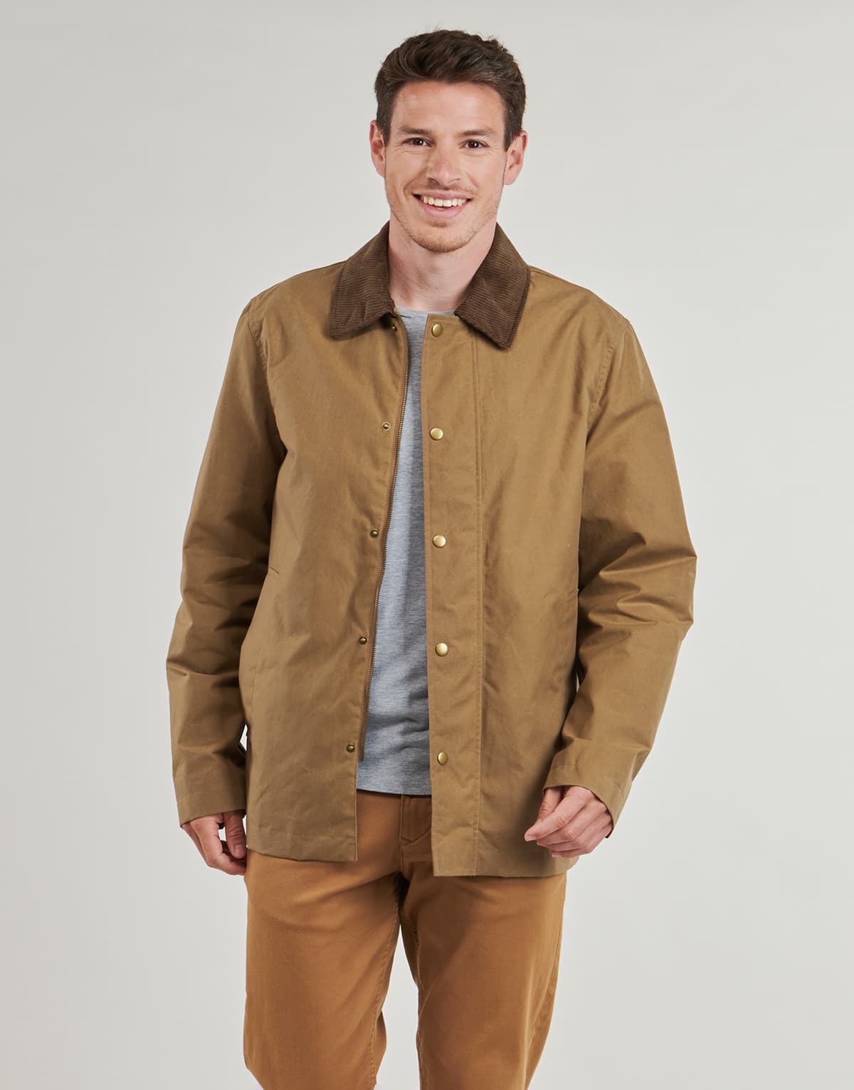 Men's Jackets Selected Beige
