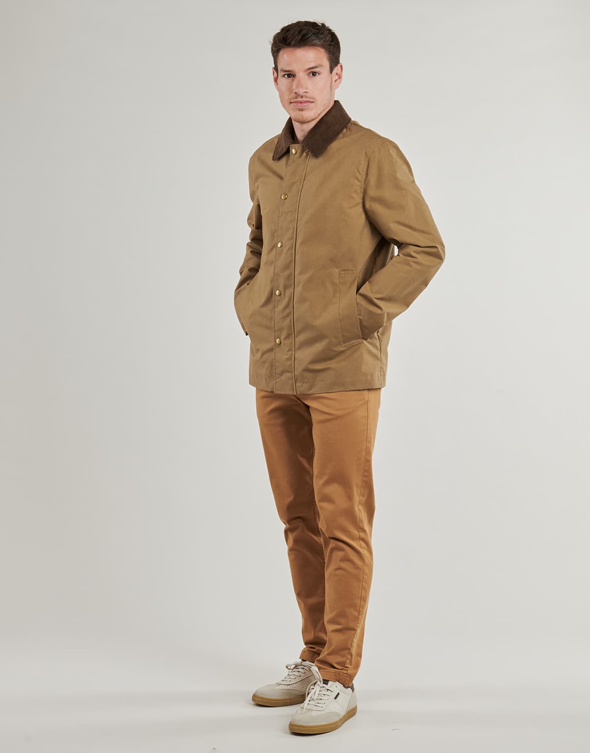Men's Jackets Selected Beige