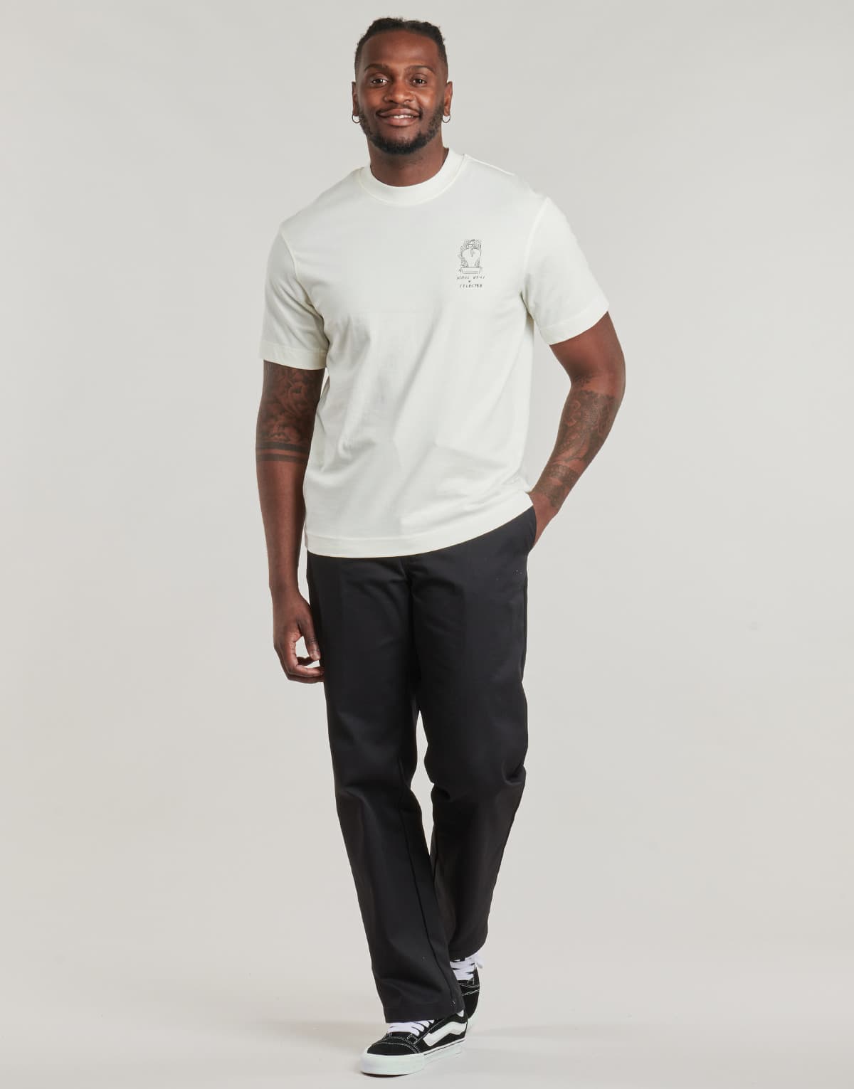 Men's T-Shirts Selected Beige