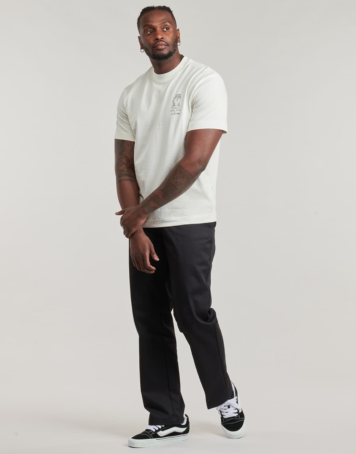 Men's T-Shirts Selected Beige