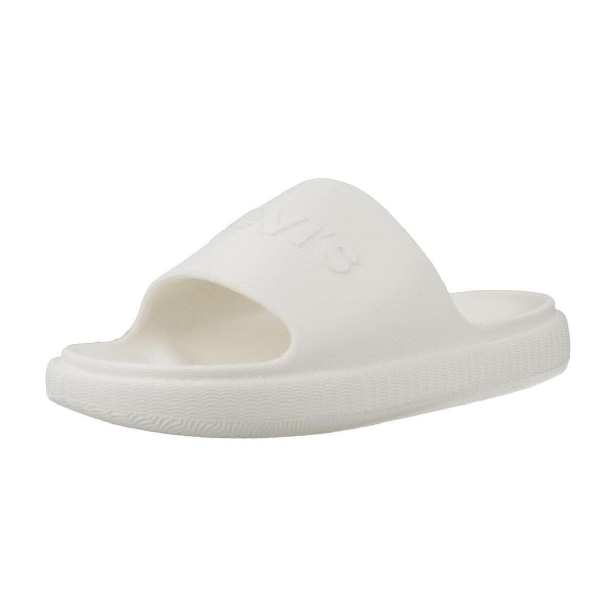 Women's Flip Flops Levis White