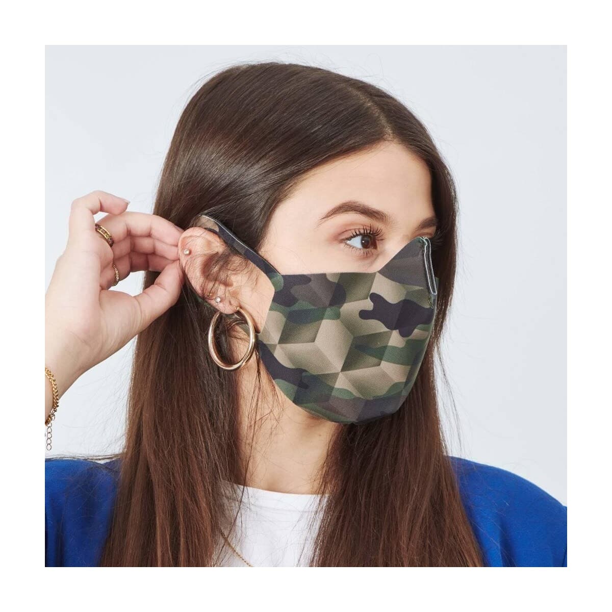 Men's Scarves Save My Bag Green